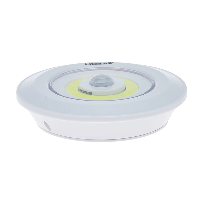 LitezAll Motion Activated Puck Light Battery Powered