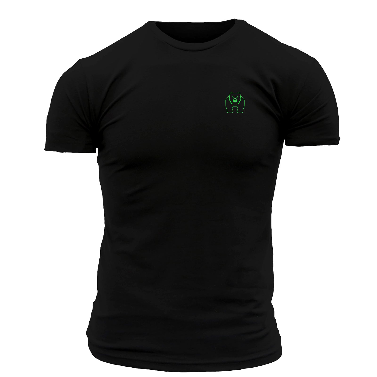 Kodiak Bear Green Claw Pattern T-Shirt - LitezAll - Apparel - 1