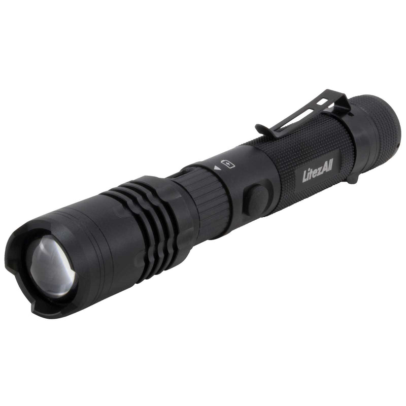 LitezAll 1000 Lumen Rechargeable Tactical Flashlight - LitezAll - Tactical Flashlights - 14