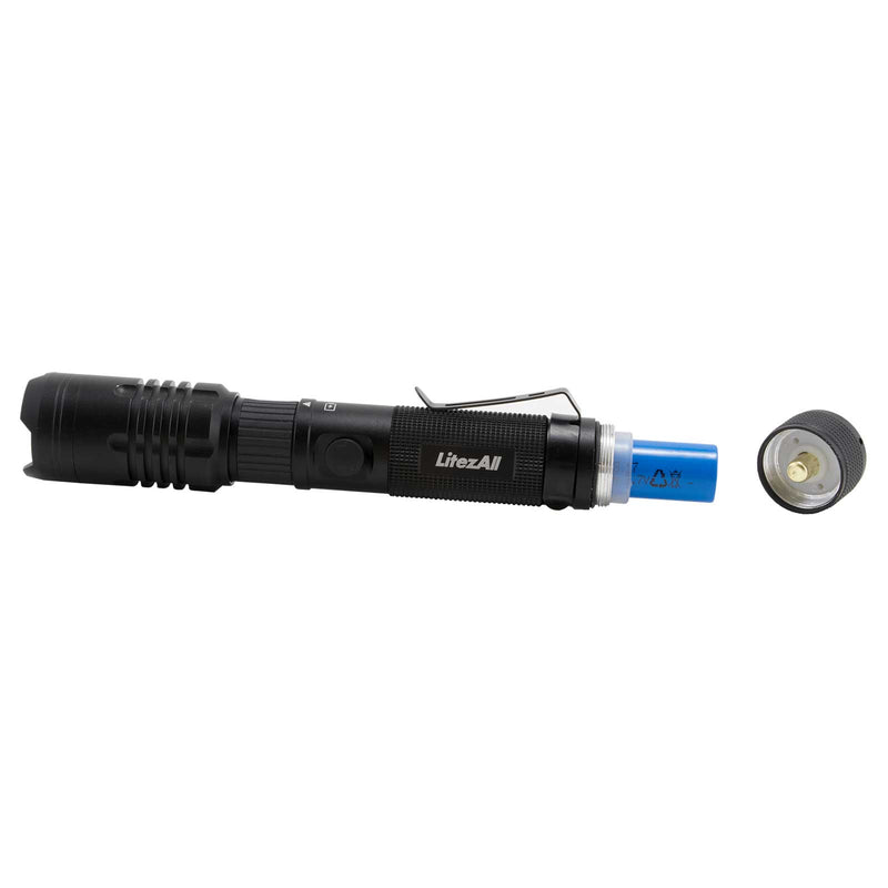 LitezAll 1000 Lumen Rechargeable Tactical Flashlight - LitezAll - Tactical Flashlights - 13